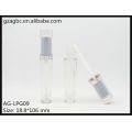 Beautiful&Empty Acrylic Round Lip Gloss Tube AG-LPG09, AGPM Cosmetic Packaging , Custom Colors/Logo